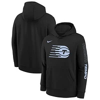 Youth Nike Black Toronto Tempo Pullover Hoodie