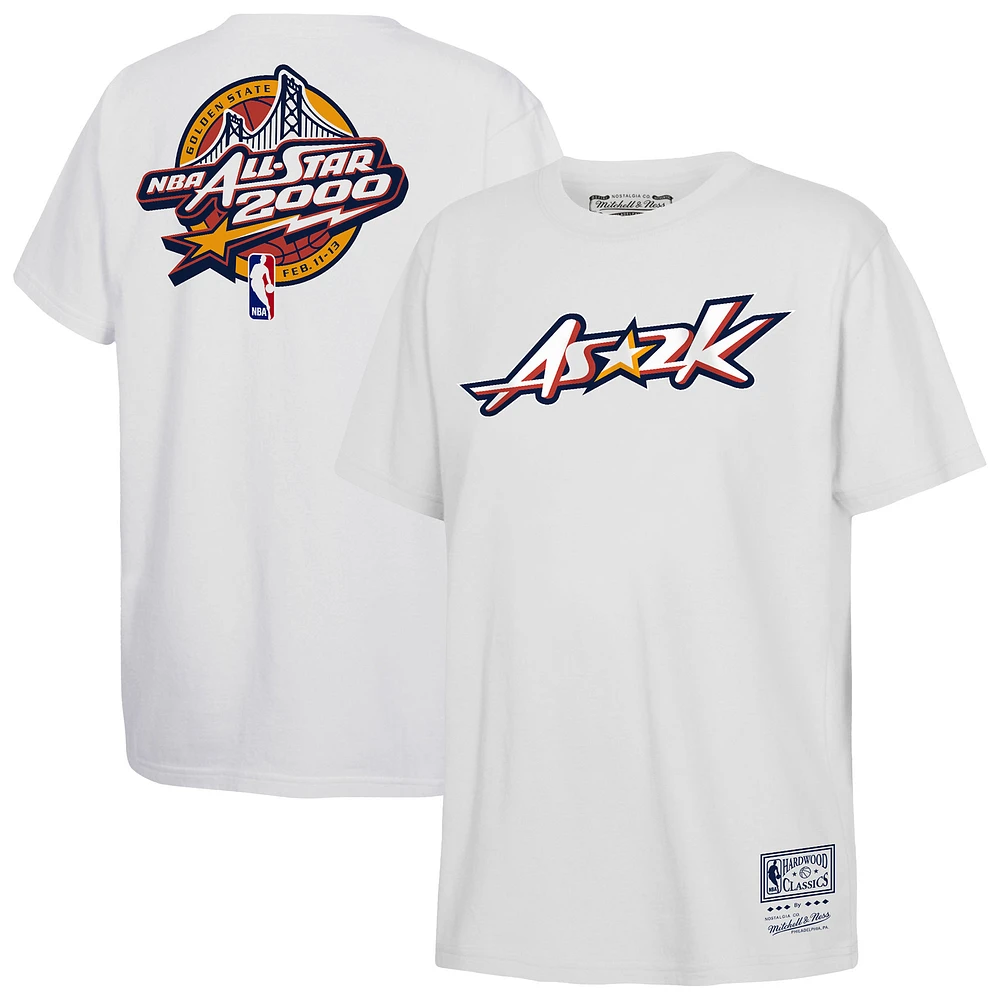 Youth Mitchell & Ness  White 2000 NBA All-Star Game T-Shirt