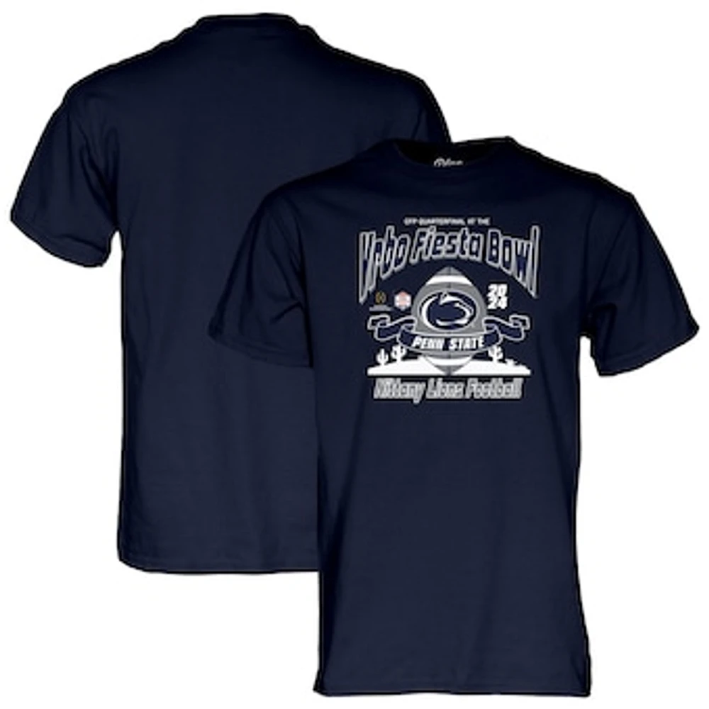 Men's Blue 84  Navy Penn State Nittany Lions College Football Playoff 2024 Fiesta Bowl T-Shirt