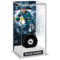 Macklin Celebrini San Jose Sharks Deluxe Tall Hockey Puck Case