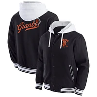 Men's Darius Rucker Collection by Fanatics  Black San Francisco Giants Full-Snap Hooded Jacket
