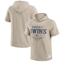 Men's Darius Rucker Collection by Fanatics  Tan Minnesota Twins Hooded T-Shirt