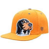 Youth Top of the World Tennessee Orange Tennessee Volunteers Oversized Logo Snapback Hat
