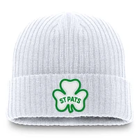 Men's Fanatics White Toronto St. Pats Component Cuffed Knit Hat