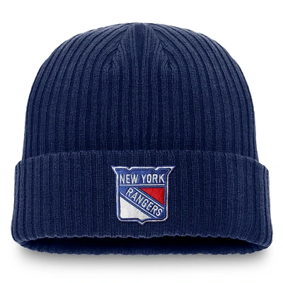 Men's Fanatics Navy New York Rangers Component Cuffed Knit Hat