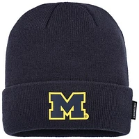 Men's Nike Navy Michigan Wolverines On-Field Standard Terra Cuffed Knit Hat