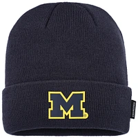 Men's Nike Navy Michigan Wolverines On-Field Standard Terra Cuffed Knit Hat