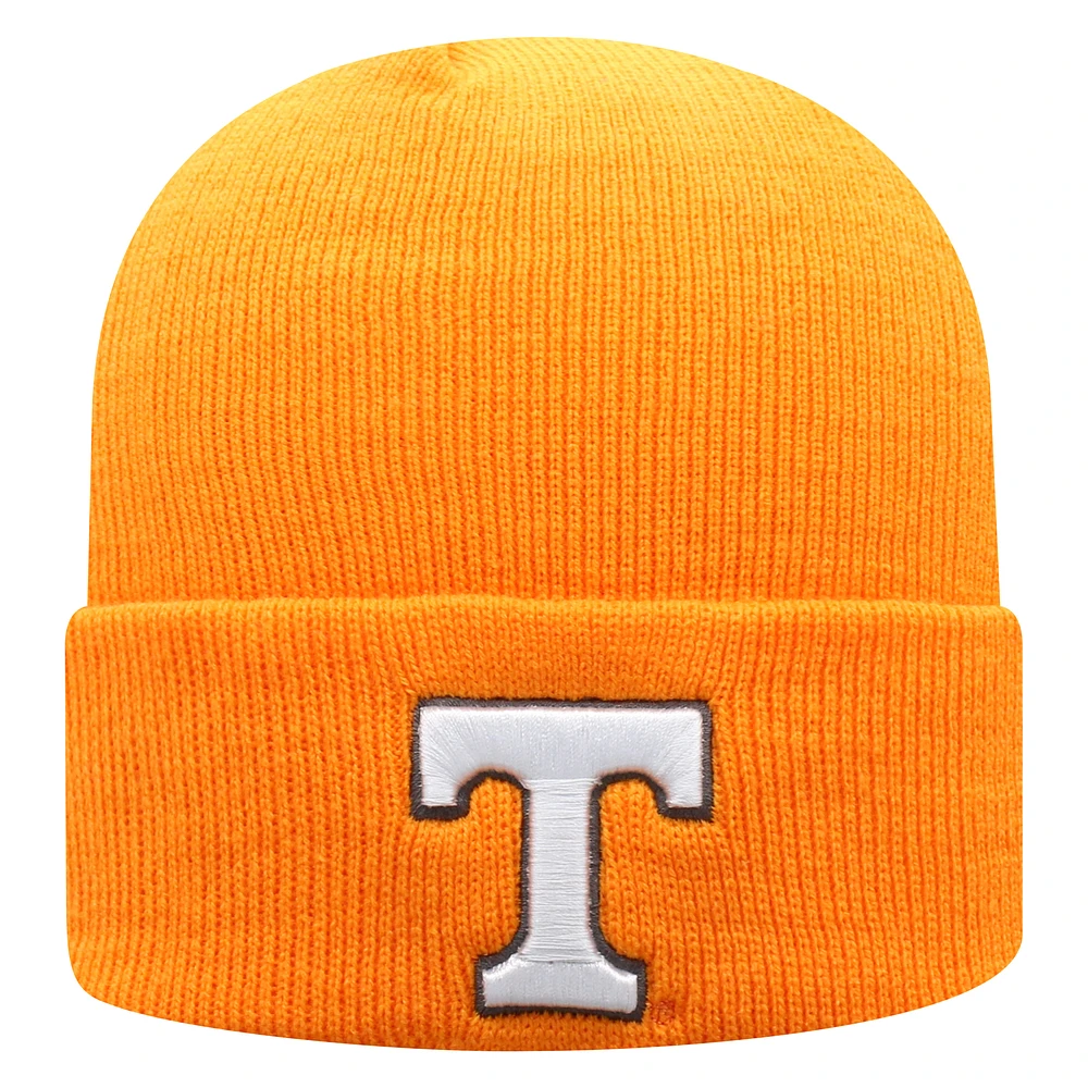 Men's Top of the World Tennessee Orange Tennessee Volunteers Logo Cuffed Knit Hat