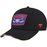 Men's Fanatics  Black Montreal Canadiens HIFE Adjustable Hat