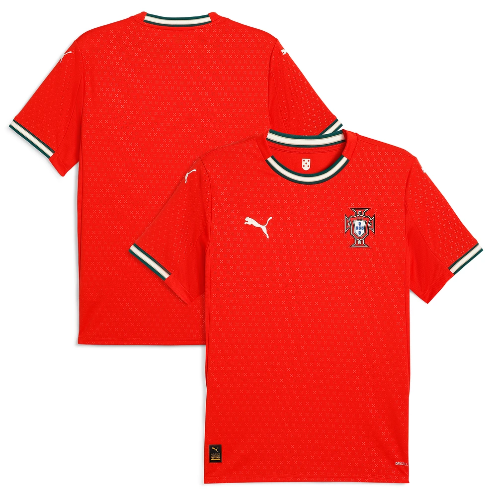 Men's Puma  Red Portugal National Team 2025 Home Replica Jersey