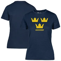 Women's Levelwear Navy Sweden 2025 4 Nations Face-Off Maddox T-Shirt