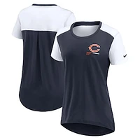 Women's Nike  Navy Chicago Bears Performance Fashion T-Shirt
