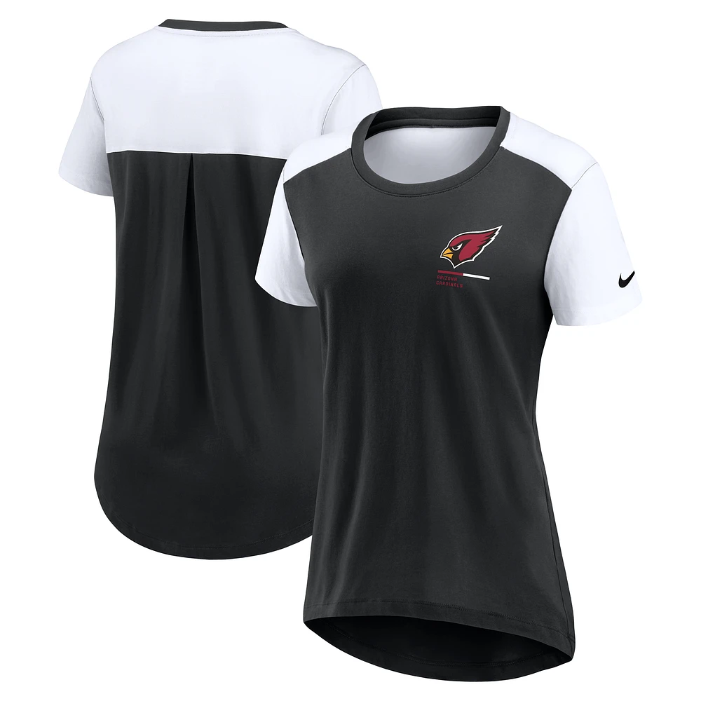 Women's Nike Black Arizona Cardinals Performance Fashion T-Shirt
