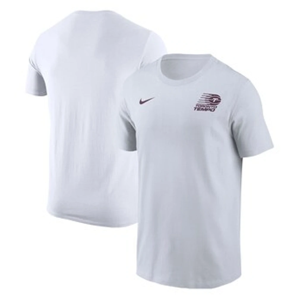 Men's Nike White Toronto Tempo T-Shirt