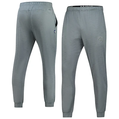 Men's Nike  Heather Gray Minnesota Twins Travel Performance Pants