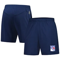 Men's Fanatics  Navy New York Rangers Tech Training Shorts