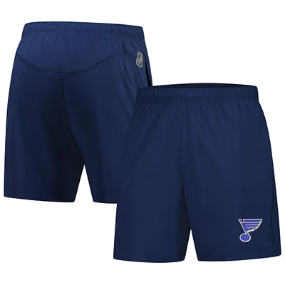Men's Fanatics  Navy St. Louis Blues Tech Training Shorts