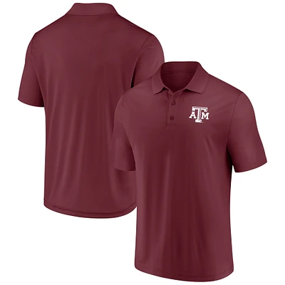Men's Fanatics  Maroon Texas A&M Aggies Team Polo
