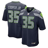 Men's Nike Ryan Cooper Jr.  College Navy Seattle Seahawks Team Game Jersey