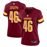 Women's Nike Greg Joseph  Burgundy Washington Commanders Team Game Jersey