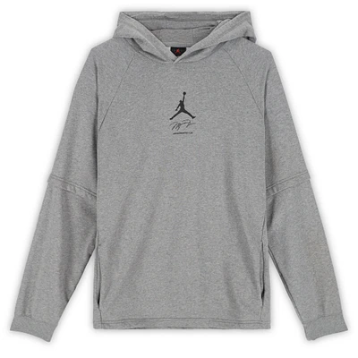 Aaron Judge New York Yankees Player-Worn Gray Jordan Brand Hoodie from the 2024 MLB Season - Size XLT