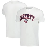 Men's White Liberty Flames Premium T-Shirt