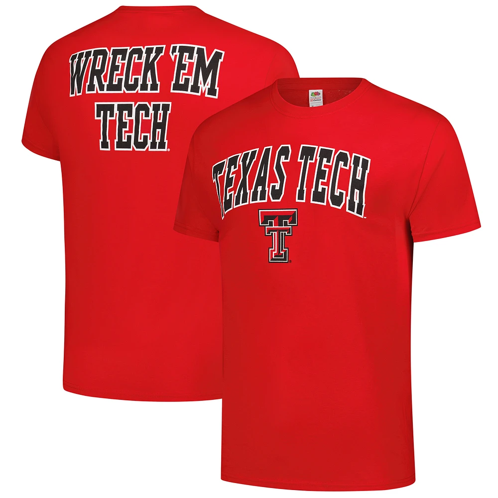 Men's Red Texas Tech Raiders Logo T-Shirt