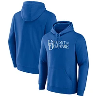 Men's Fanatics  Royal Delaware Fightin' Blue Hens Primary Logo Pullover Hoodie