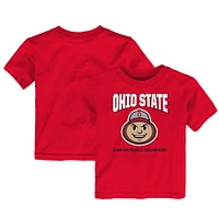 Preschool Scarlet Ohio State Buckeyes College Football Playoff 2024 National Champions  T-Shirt