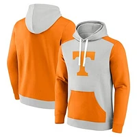 Men's Fanatics  Gray/Tennessee Orange Tennessee Volunteers Primary Arctic Fleece Pullover Hoodie