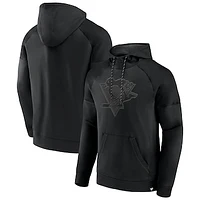 Men's Fanatics  Pittsburgh Penguins Black Ice Defender Raglan Pullover Hoodie