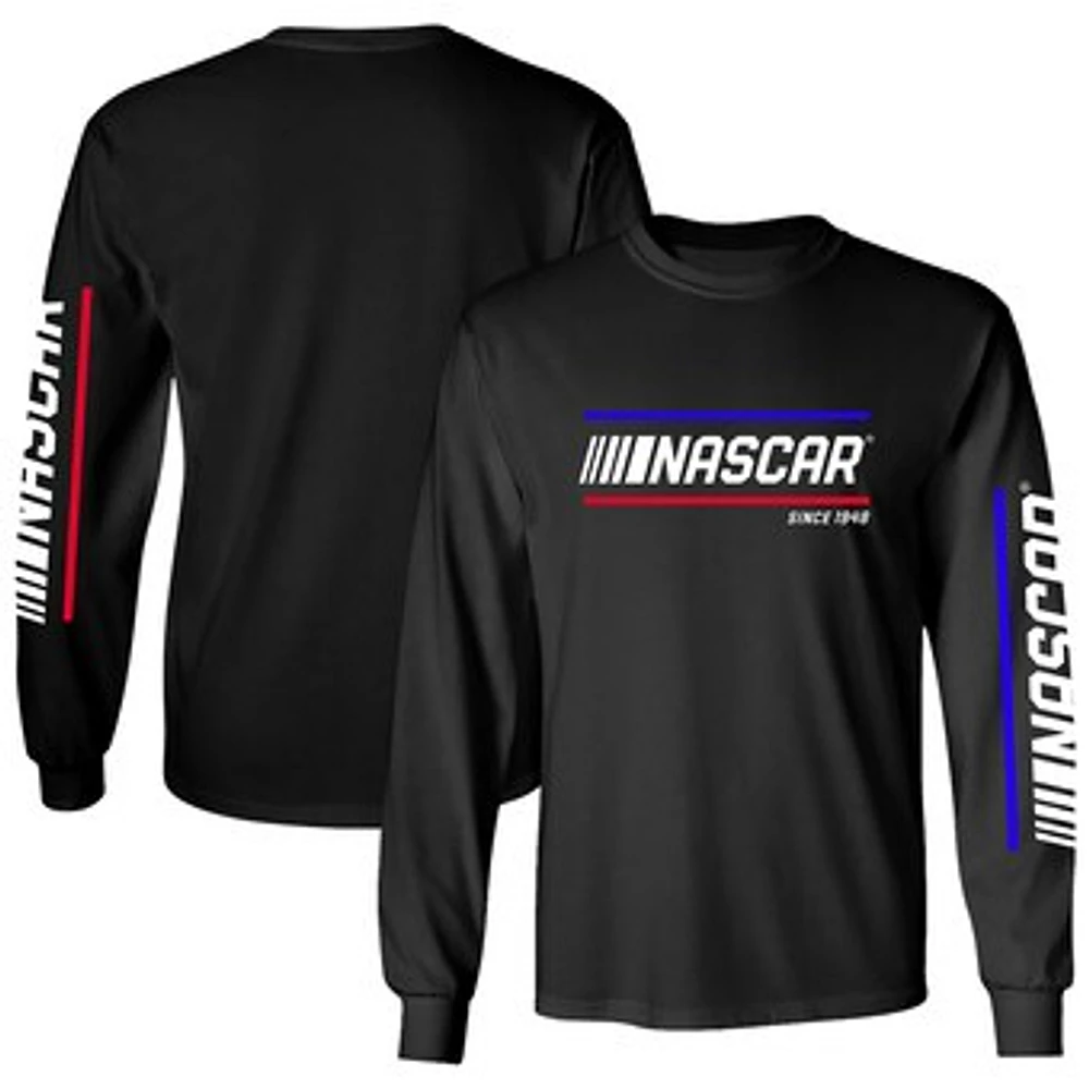 Men's NASCAR Black Long Sleeve T-Shirt