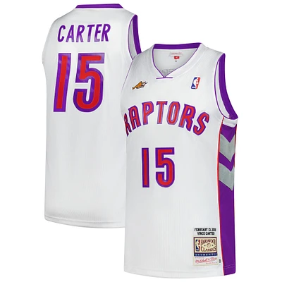 Men's Mitchell & Ness Vince Carter White Toronto Raptors 2000 NBA All-Star Game Authentic Jersey