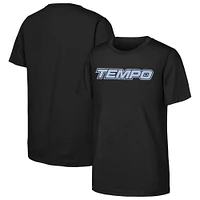 Youth Black Toronto Tempo Primary Icon T-Shirt