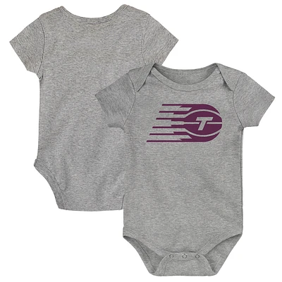 Newborn Heather Gray Toronto Tempo  Primary Icon Bodysuit