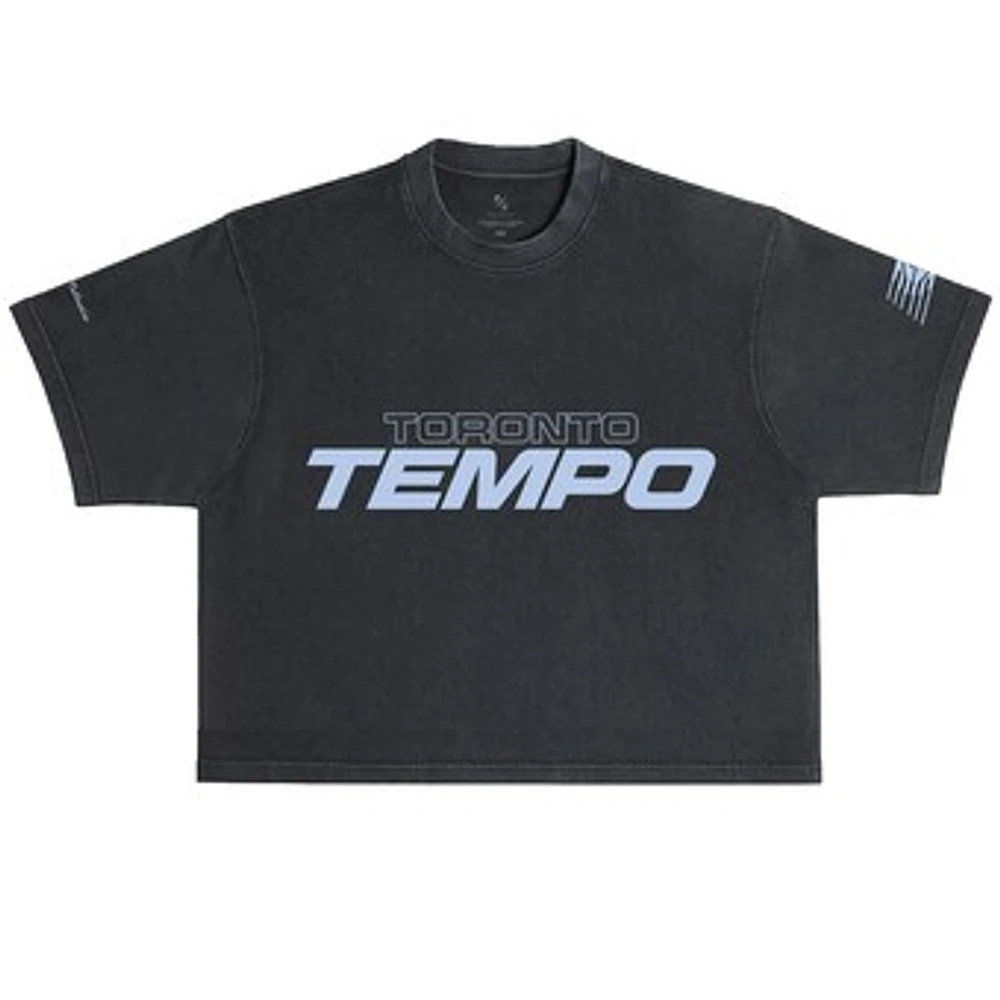 Women's Peace Collective Black Toronto Tempo Cropped T-Shirt