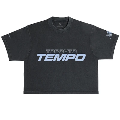 Women's Peace Collective Black Toronto Tempo Cropped T-Shirt