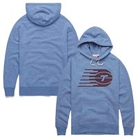 Unisex Homage Light Blue Toronto Tempo Tri-Blend Pullover Hoodie