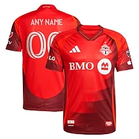 Men's adidas Red Toronto FC 2025 Club Kit Authentic Custom Jersey