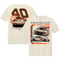 Men's JR Motorsports Official Team Apparel Natural Justin Allgaier Traveller Whiskey Car T-Shirt