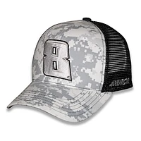 Unisex Checkered Flag Sports Camo Kyle Busch  Adjustable Hat