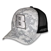 Unisex Checkered Flag Sports Camo Kyle Busch  Adjustable Hat