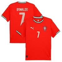 Men's Puma Cristiano Ronaldo Red Portugal National Team 2025 Home Replica Jersey