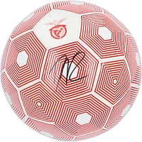 Darwin Núñez Benfica Autographed Red/White Logo Soccer Ball