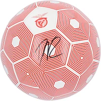 Darwin Núñez Benfica Autographed Red/White Logo Soccer Ball