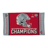 WinCraft Ohio State Buckeyes College Football Playoff 2025 Cotton Bowl Champions Locker Room 22" x 42" One-Sided Towel