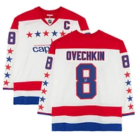 Alexander Ovechkin Washington Capitals Autographed 2012-13 White Alternate Mitchell & Ness Replica Jersey