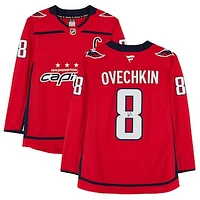 Alexander Ovechkin Washington Capitals Autographed Red Home Fanatics Premium Jersey