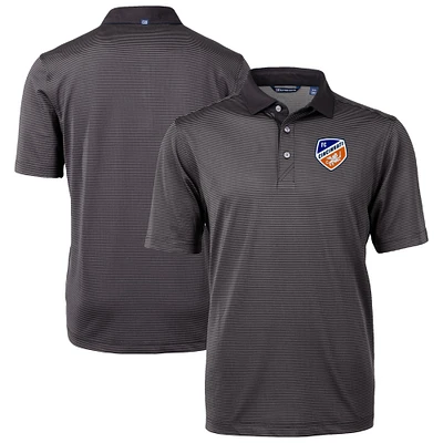 Men's Cutter & Buck FC Cincinnati Virtue Eco Pique Micro Stripe Recycled Polo