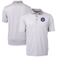 Men's Cutter & Buck CF Montreal Virtue Eco Pique Micro Stripe Recycled Polo
